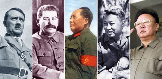 NEJKRUTJÍ: Adolf Hitler, Josef Stalin, Mao Ce-tung, Pol Pot a Kim ong-il