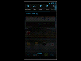 Screenshot z telefonu ZTE Grand X In