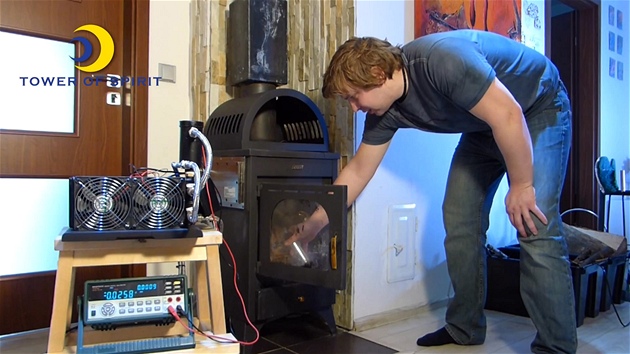 Tepeln hladinový generátor s vodním chlazením pro domácí pouití 