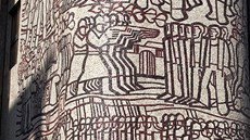 Na Hourov ústecké mozaice je stovka postav od Pemysla Oráe pes výjevy