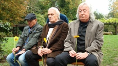 Z natáčení filmu Klauni Z natáčení filmu Klauni