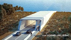 Kromě vozovek pro automobily by v chorvatských podmořských tunelech měly být i Kromě vozovek pro automobily by v chorvatských podmořských tunelech měly být i
