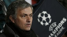 José Mourinho, trenér Realu Madrid, v odvet osmifinále Ligy mistr na...