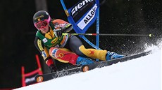 Kanaanka Marie-Michele Gagnonová pi obím slalomu v nmeckém Ofterschwangu.