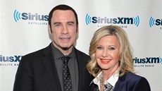 John Travolta a Olivia Newton-Johnová (12. prosince 2012)