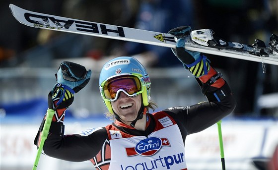 Ted Ligety neml v této sezon v obích slalomech soupee. Vyhrál est závod z