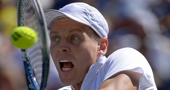 ZASE TO NEVYLO. Ani v Indian Wells Tomá Berdych Rafaela Nadala nepemohl.