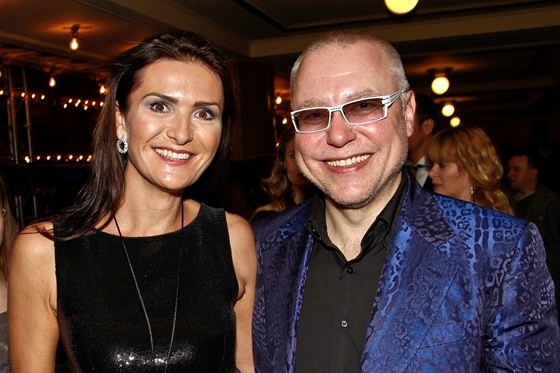 Michaela Maláová a Zdenk Bakala (2012)