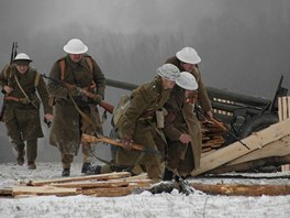 eskosloventí vojáci bojovali v roce 1943 v britských uniformách. Jejich...