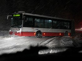 Snhová kalamita v Brn a okolí.