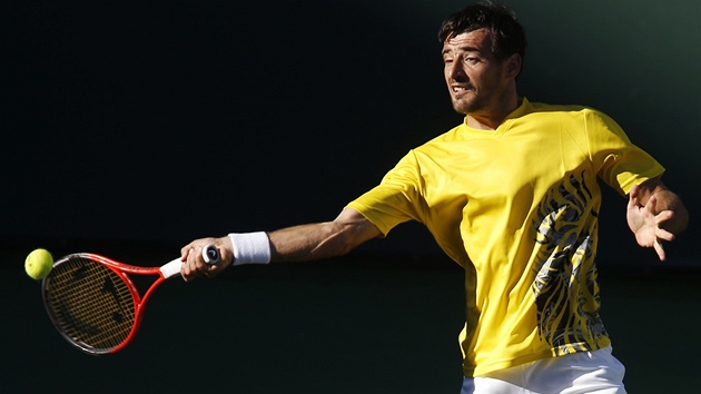 Ivan Dodig na turnaji v Indian Wells.