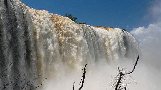 Vodopdy Iguau z brazilsk strany