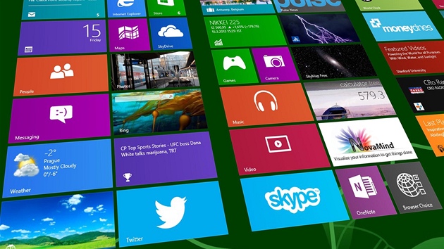 Nové rozhraní Windows 8
