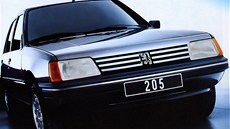 Peugeot 205 s pěti dveřmi byl nejprodávanější karosářskou verzí, pořídilo si... Peugeot 205 s pěti dveřmi byl nejprodávanější karosářskou verzí, pořídilo si...