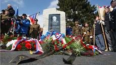 Odhalení pomníku generálu a československému prezidentu Ludvíku Svobodovi v Odhalení pomníku generálu a československému prezidentu Ludvíku Svobodovi v