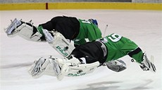 Boleslavští gólmani slaví postup do baráže. Boleslavští gólmani slaví postup do baráže.