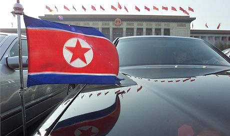 Vladní severokorejské vozidlo. Ilustraní snímek.