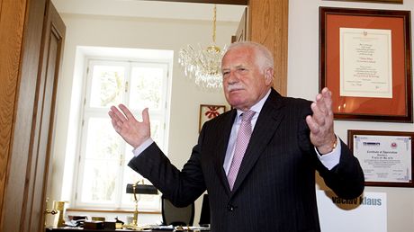 Skutený autor amnestie prezidenta republiky, bývalý prezident Václav Klaus