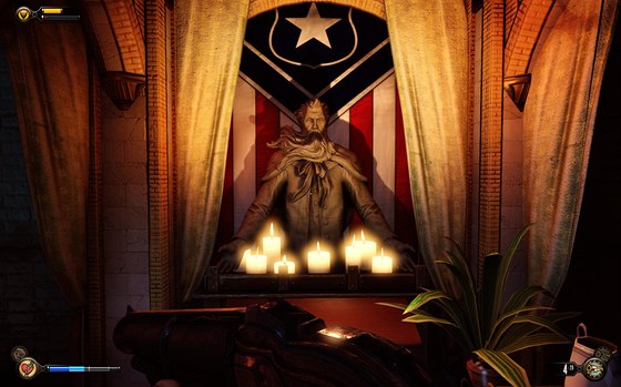 Titul BioShock Infinite pracuje s tématikou náboenství a fanatismu.