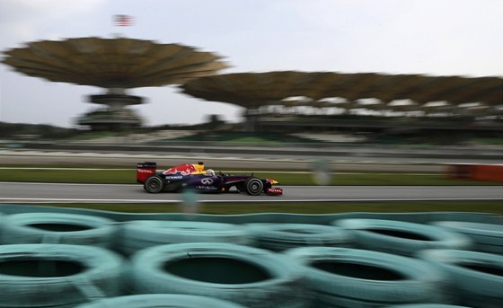 Vettel s vozem Red Bull