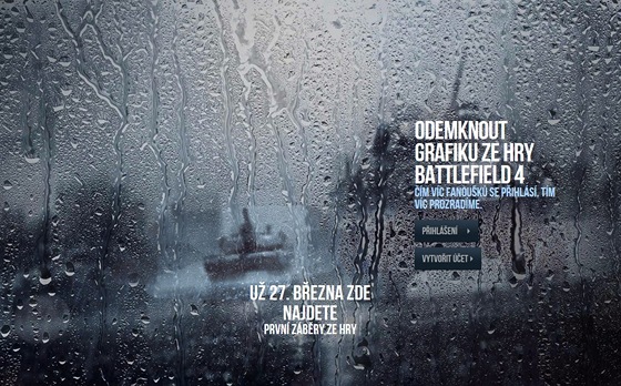 Battlefield 4 - interaktivní stránka