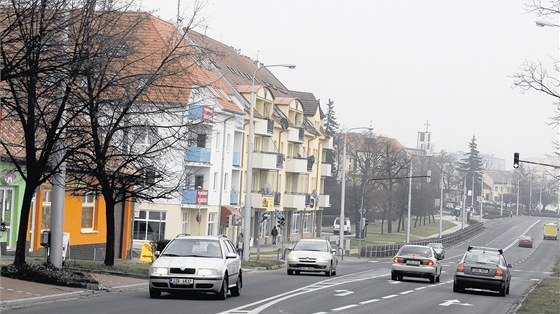 Centrum Otrokovic u je bez kamion i v souasnosti, za rok by podobn mly vypadat i ulice v okolí prmyslového areálu firmy Toma.