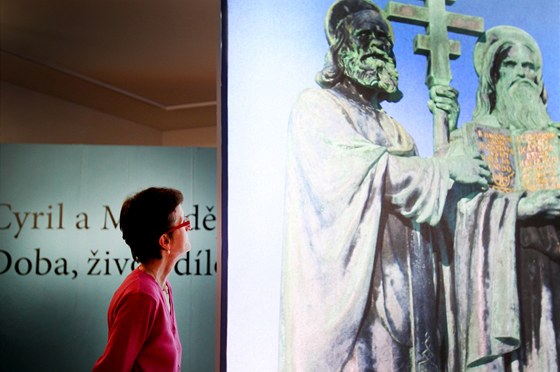 Výstava k 1 150. výroí píchodu Cyrila a Metodje na Moravu je k vidní v