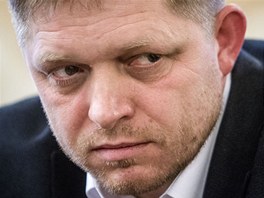 Robert Fico pi rozhovoru pro slovensk denk SME