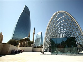 Kategorie: Hotel a turistická lokalita Baku Flame Towers, unikátní hotelový...