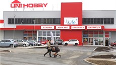 Nový hobbymarket v Jihlav.