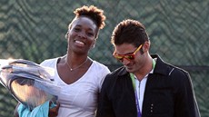 Venus Williamsová a Elio Pis.