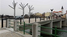 Nový přerovský Tyršův most. Nový přerovský Tyršův most.