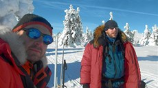 Polárníci Václav Sůra (vpravo) a Petr Horký Polárníci Václav Sůra (vpravo) a Petr Horký