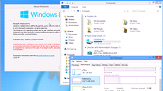 Systémové informace ve Windows Blue