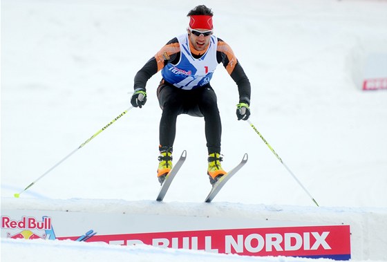 SKOK. Duan Koíek na trati Svtového finále Red Bull Nordix, exhibiního