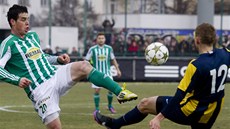 Jakub Rada z Bohemians 1905 (vlevo) a opavský Ján arnota.