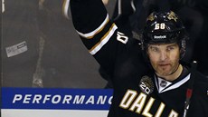 Jaromír Jágr z Dallasu si proti Minnesot pipsal 1000. asistenci v NHL a byl