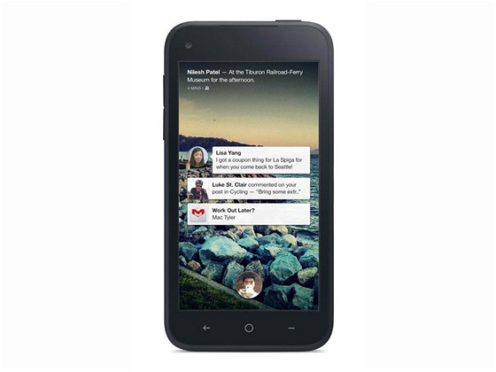 HTC First - Facebook Home: notifikace