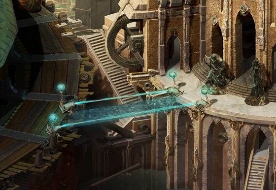 Test grafiky pro hru Torment: Tides of Numenera