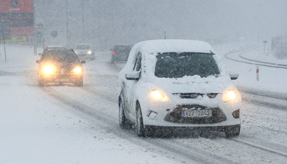 Silné snení pekvapilo o víkendu teba idie ve Zlín. (31. bezna 2013)