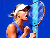 Tenistka Barbora Zhlavov - Strcov pi turnaji ECM Prague Open (16. ervence