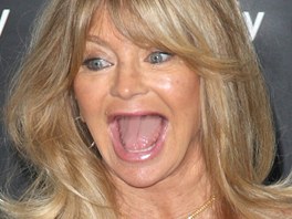 Goldie Hawnová bez zub