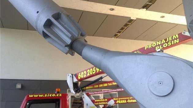 Nosná konstrukce, která se začala ohýbat a část rezidence Prague Marina musela být evakuována.