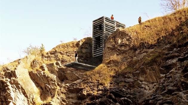 Takto navrhují využívat Prokopské údolí studenti. Foto z výstavy, kterou pořádá Praha 5.