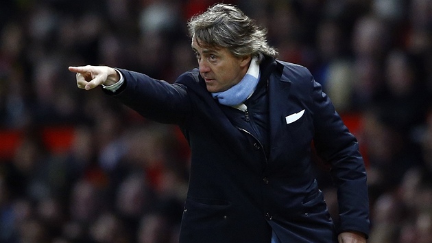 Roberto Mancini, trenr Manchesteru City.