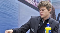 Norský šachista Magnus Carlsen. Norský šachista Magnus Carlsen.