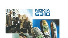 Dobový propaganí materiál pro model Nokia 6310