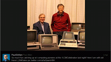 Rekonstrukce snímku: Bill Gates a Paul Allen v roce 2013
