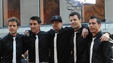 Kapela New Kids On The Block v roce 2009 (Joey McIntyre, Jonathan Knight,...