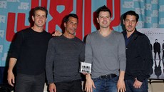 Kapela New Kids On The Block (Joey McIntyre, Danny Wood, Jordan Knight a...